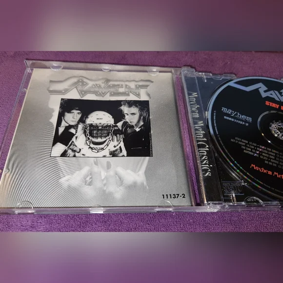 RAVEN cd STAY HARD 1998 Mayhem Records